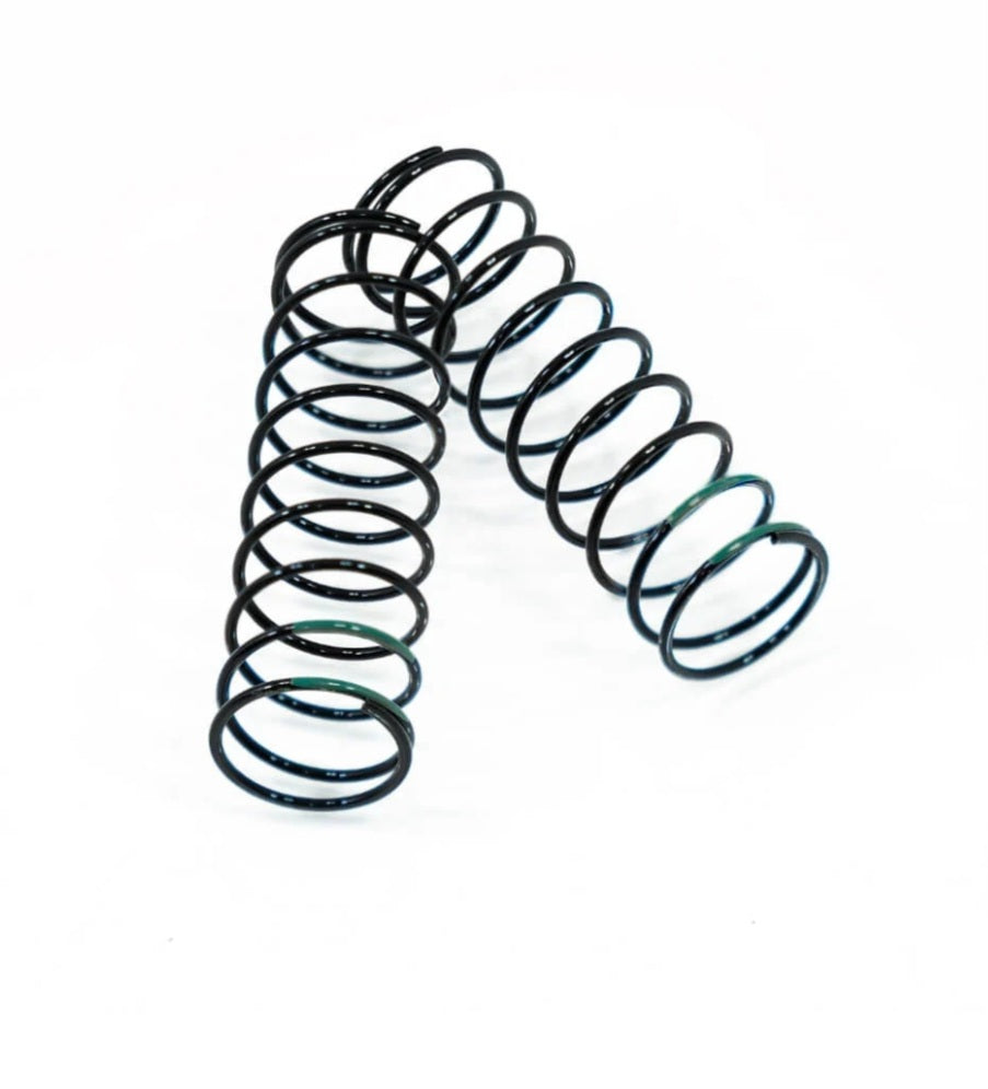 TKR6031D – Shock Spring Set (1.5 x 10.25T, 3.48lb/in, 73mm, green)