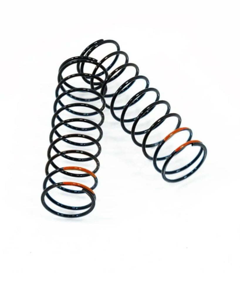 TKR6033D – Shock Spring Set (1.5 x 9.75T, 3.71lb/in, 73mm, orange)