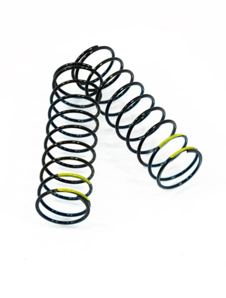 TKR6032D – Shock Spring Set (1.5 x 10.0T, 3.59lb/in, 73mm, yellow)