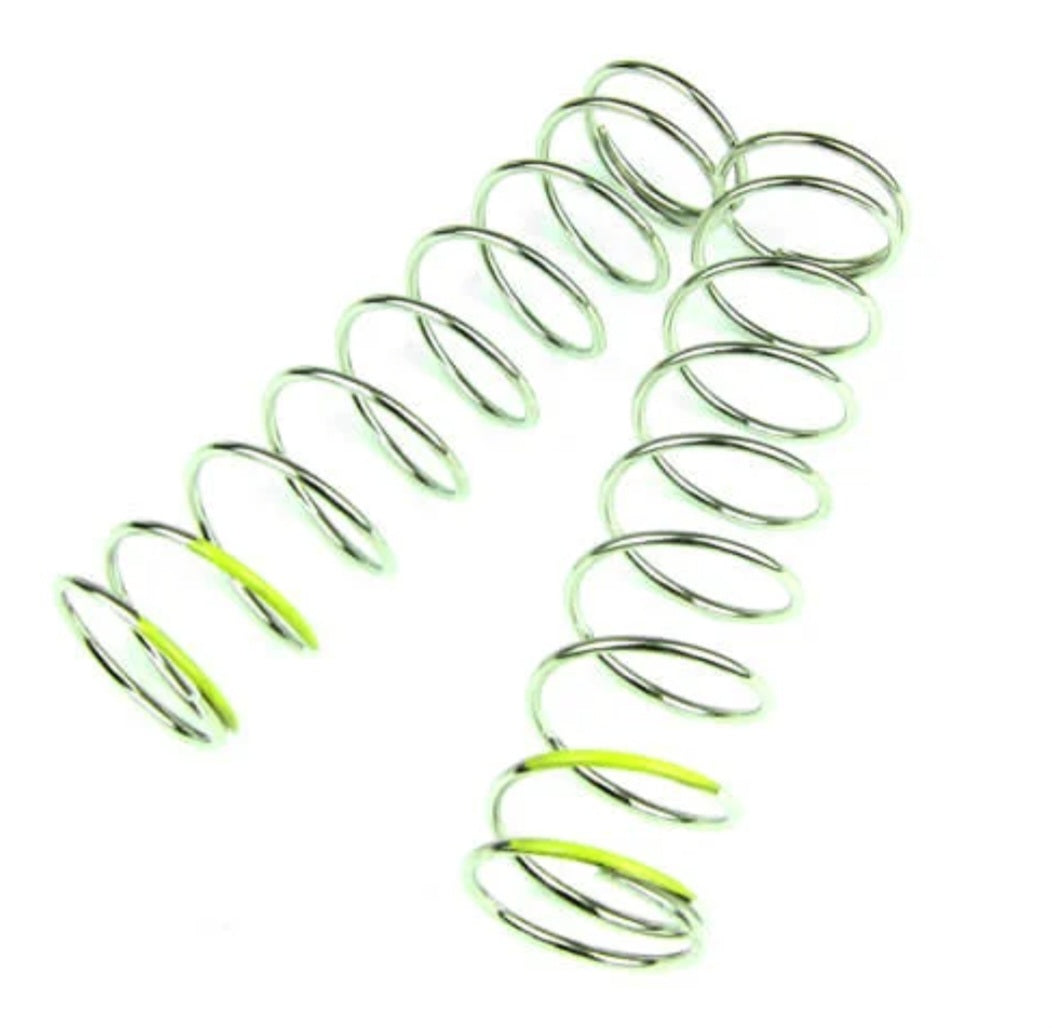 TKR6082 – Shock Spring Set (rear, 1.6×9.5T, 90mm, yellow, 4.48 lb/in)