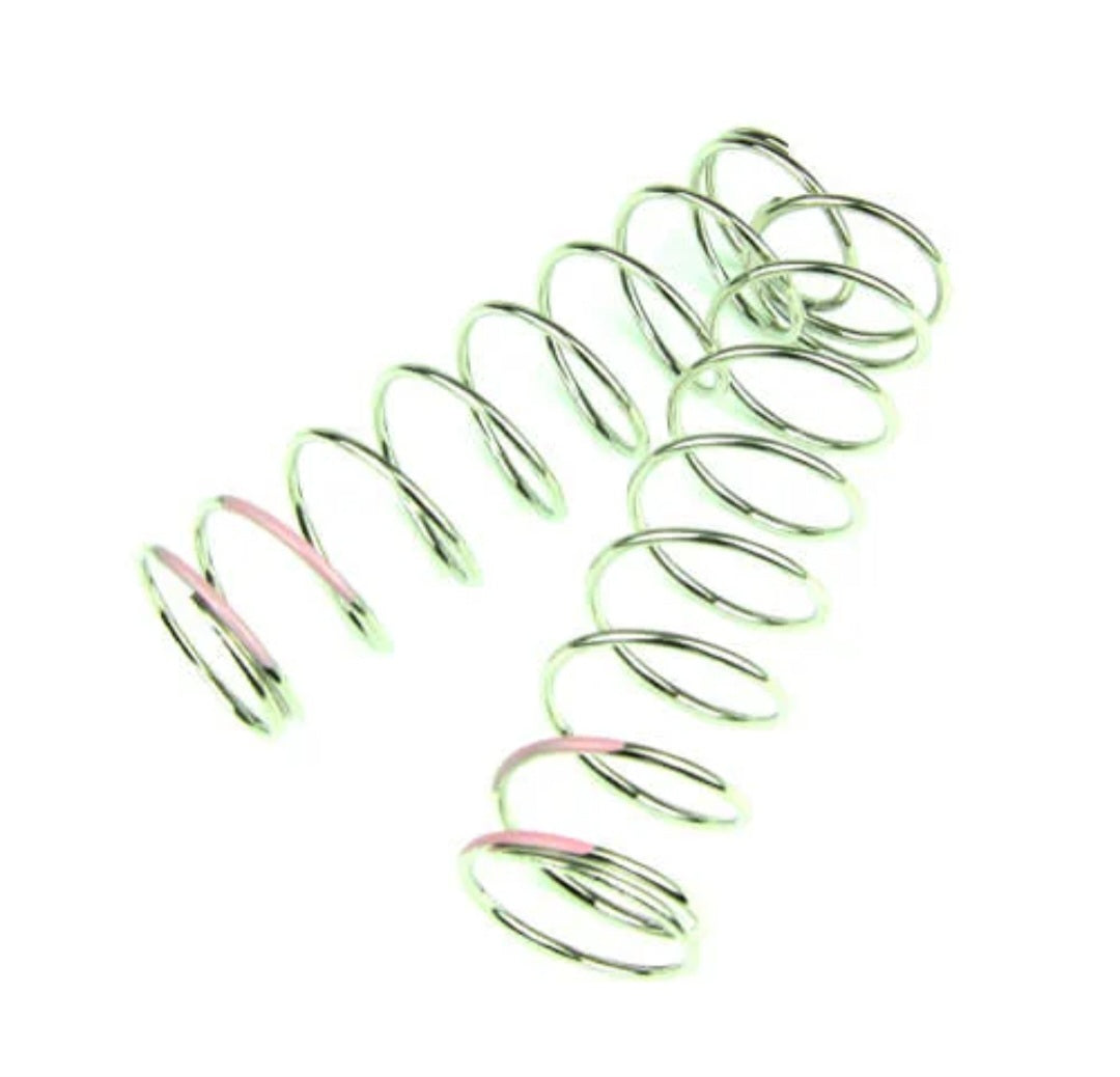 TKR6090 – Shock Spring Set (front, 1.6×9.0T, 80mm, pink, 4.80 lb/in)