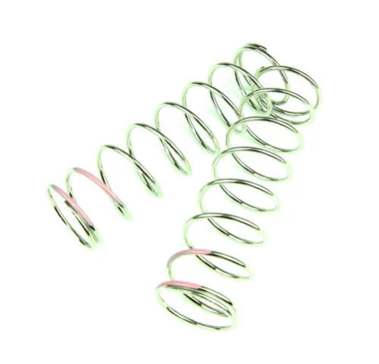 TKR6090 – Shock Spring Set (front, 1.6×9.0T, 80mm, pink, 4.80 lb/in)