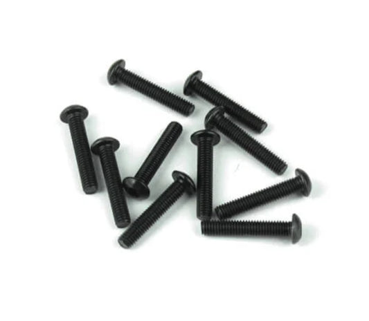 TKR1407 – M3x16mm Button Head Screws (black, 10pcs)