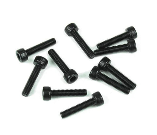 TKR1523 – M3x10mm Cap Head Screws (black, 10pcs)