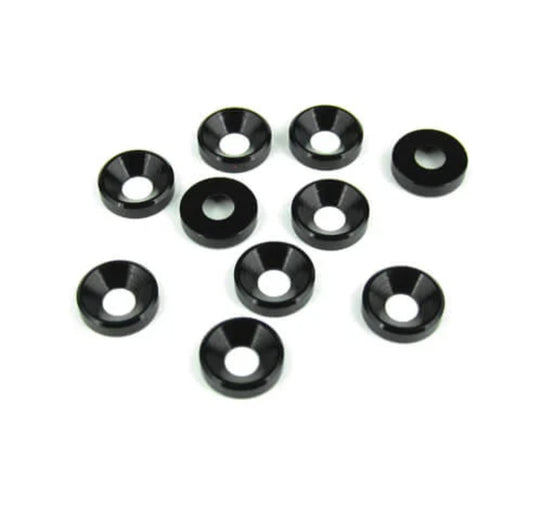 TKR1228 – M4 Countersunk Washers (black anodized, 10pcs)