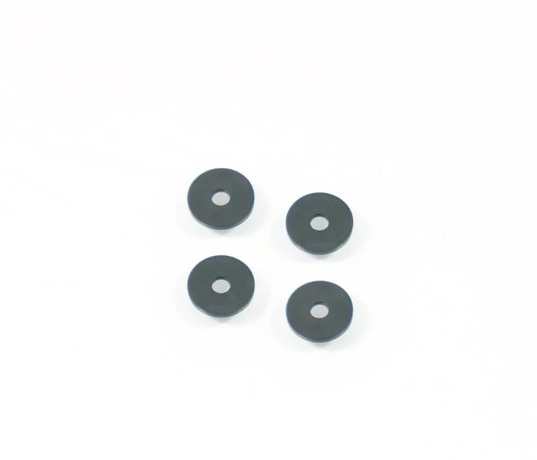 TKR1267 – M2.7×10.0x1.0mm Washer (CNC, hardened steel, black, 4pcs)