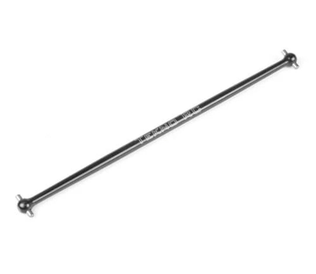 TKR9191 – Tapered Driveshaft (center, front, 7075, black ano, EB/ET48 2.0)