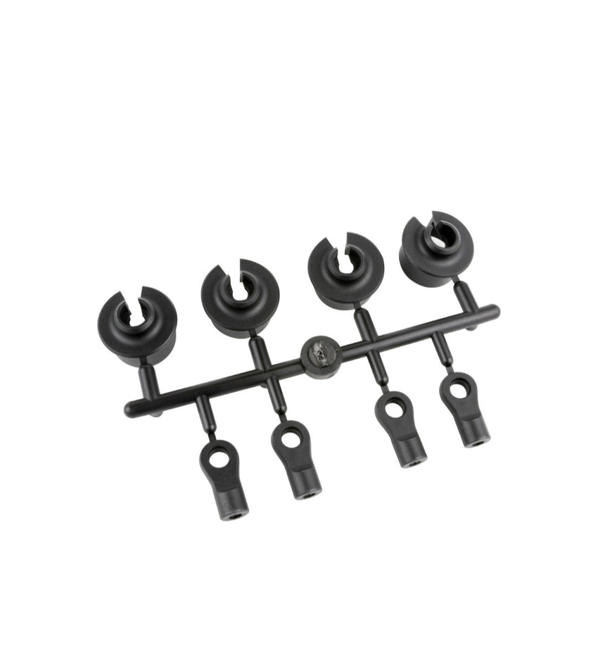 E0545a Damper Ends and Spring Retainers: X8R/8RE/8/8E, X8TR/RE/8T/E