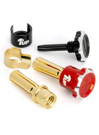 1up Racing Lockdown Adjustable Bullet Plugs ( 5mm )