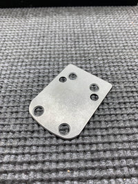 Titanium skid plates rear only
